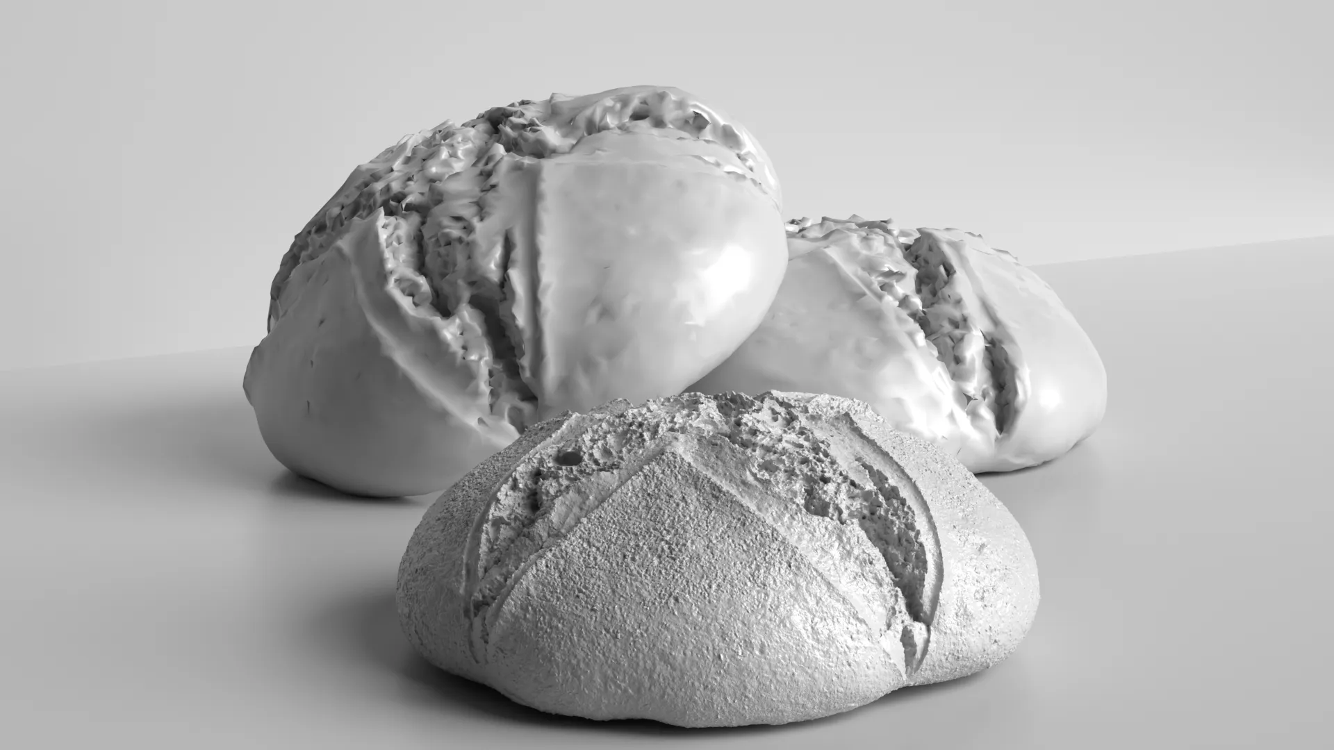 3Dスキャン作品