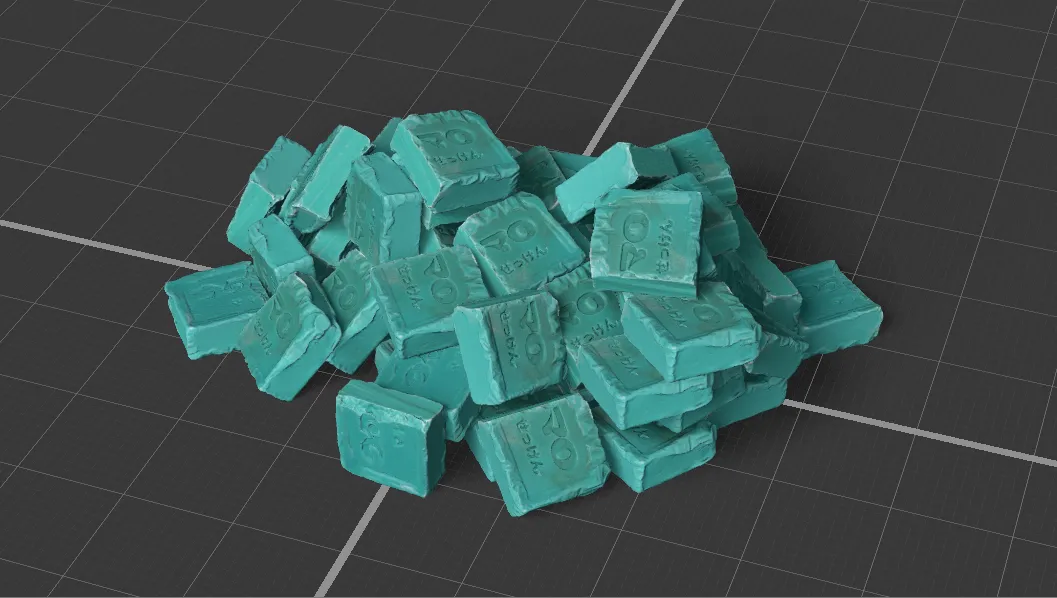 3Dスキャン作品